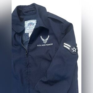 USAF US AIR FORCE ROTC JROTC WOMANS 12L LIGHTWEIGHT DRESS JACKET Wings
